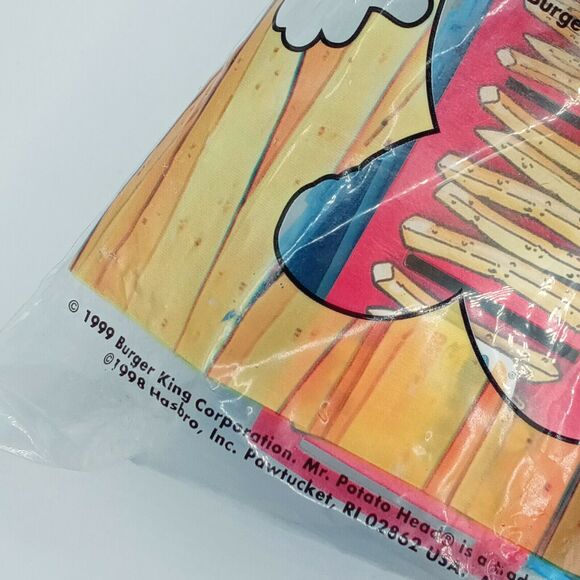 Burger King 1999 Mr. Potato Head Fry Jumper Kids Meal Toy Sealed Vintage NIP - Picture 11 of 12